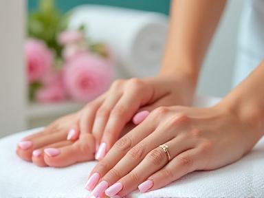 Manucure et pédicure sophistiquées à Éclat Spa
